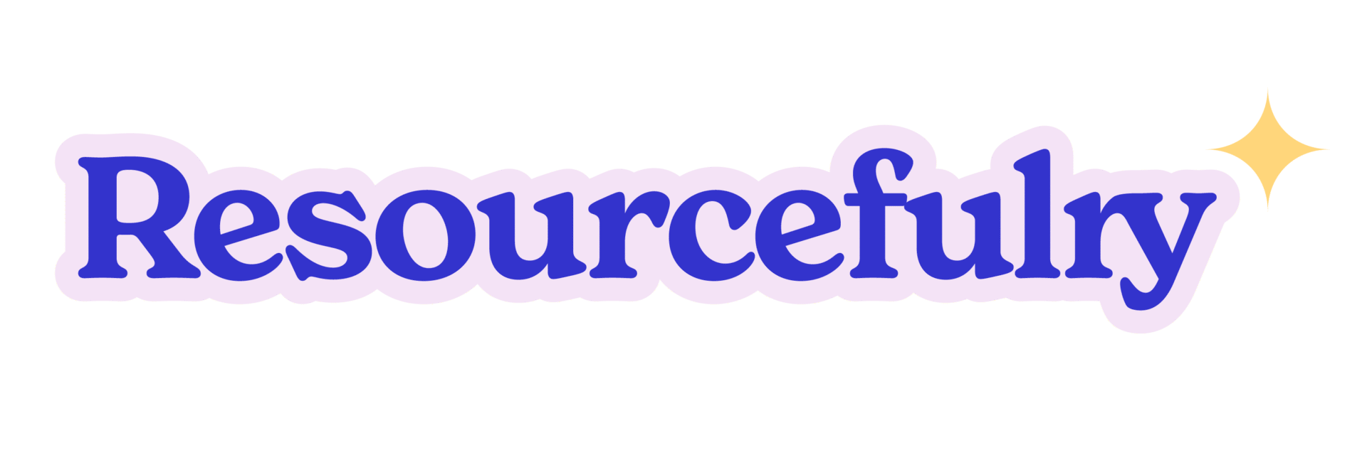 A blue and purple logo with the word "Resourcefulry"